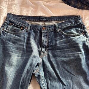 Lucky Brand Men's Relaxed Fit Blue Jeans